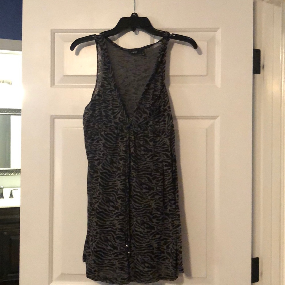 Animal Print Bathing Suit Cover Up